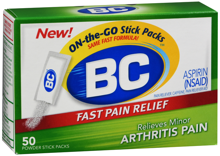 BC Arthritis Strength Powder Sticks 50ct