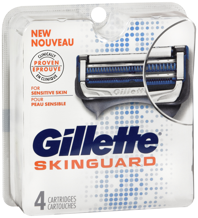 Gillette SkinGuard Razor Blade Refill Cartridges 4ct