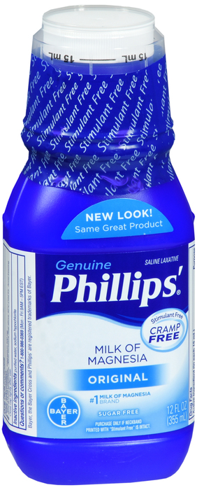 Phillips Milk of Magnesia Original Liquid 12oz