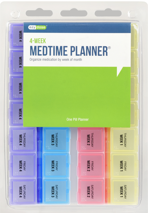 EZY DOSE 4WK MEDTIME PLANNER