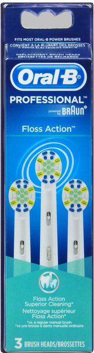 Oral B Toothbrush Floss Action Refill 3ct