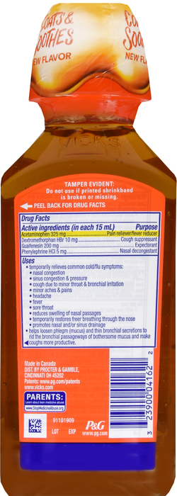 DayQuil Severe Cold & Flu Honey Flavor 12oz