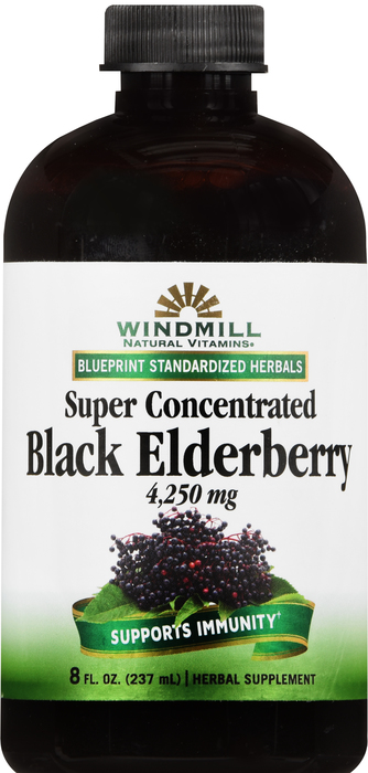 BLACK ELDERBERRY 4250MG LIQ 8OZ