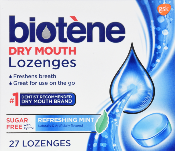 Biotene Refreshing Mint Dry Mouth Lozenges 27ct