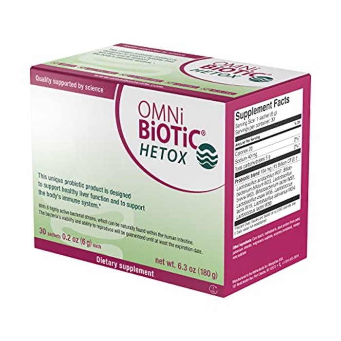 OMNIBIOTIC HETOX PROBIOTIC PWD 30X2OZ DS