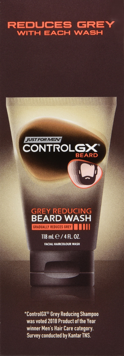 Just for Men Control GX Beard Grey Reducing Wash 4oz