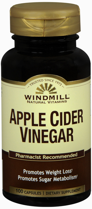 APPLE CIDER VINEGAR CAPSULE 100CT WINDML