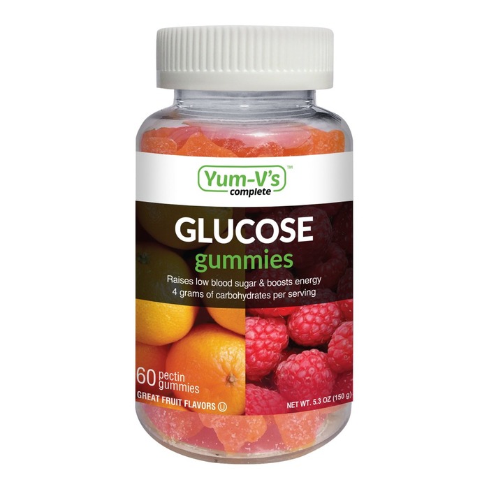 YUM VS GLUCOSE GUMMIES 60CT