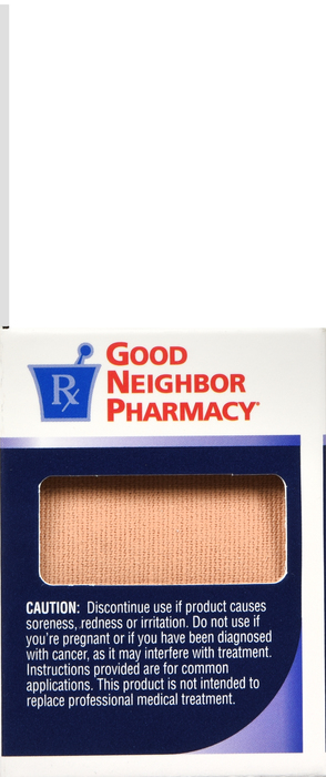 Good Neighbor Pharmacy Kinesiology Cotton Pre-Cut Strips Beige Tape 20ct