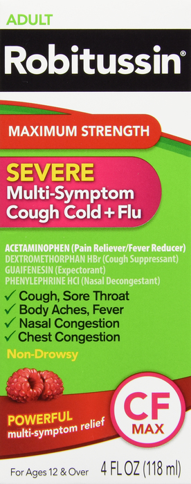 Robitussin Severe MS Liquid C/C/F 4oz