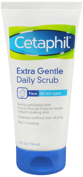 CETAPHIL EXTRA GENTLE DAILY SCRUB 6OZ