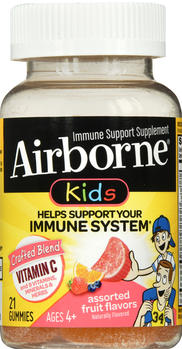 AIRBORNE KIDS GUMMY 21CT