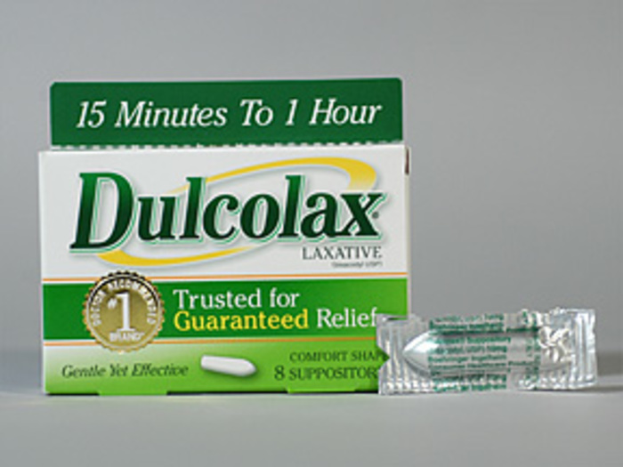 DULCOLAX 10MG SUPPOSITORY 8CT