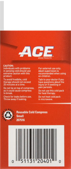 ACE Reusable Cold Compress Small 1ct