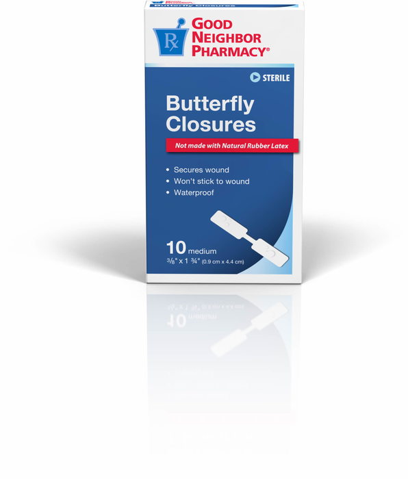 Good Neighbor Pharmacy Butterfly Closures Medium 3/8x1Â¾ 10ct