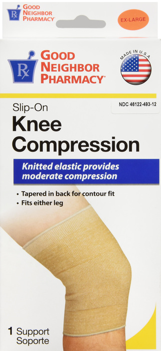 Good Neighbor Pharmacy Slip-on Knee Compression Beige Extra Large 1ct