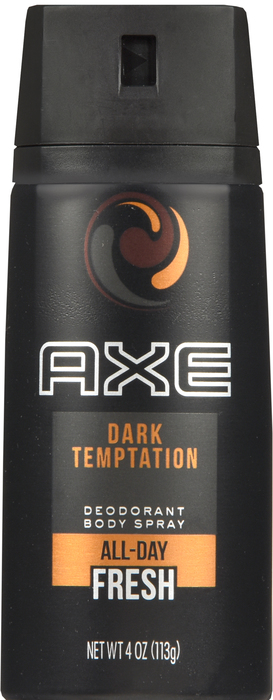 Axe Body Spray Dark Temptation 4oz