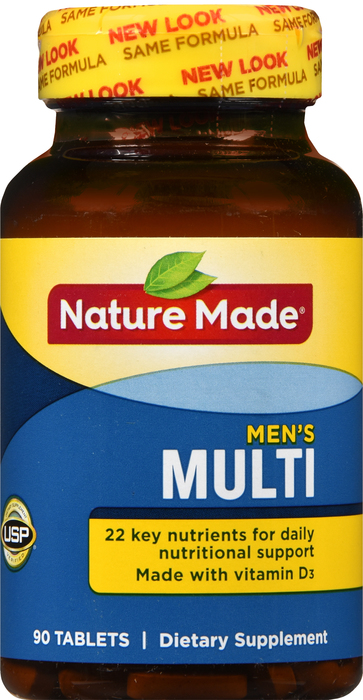 Nature Made Men's Multivitamin Tablets 90ct