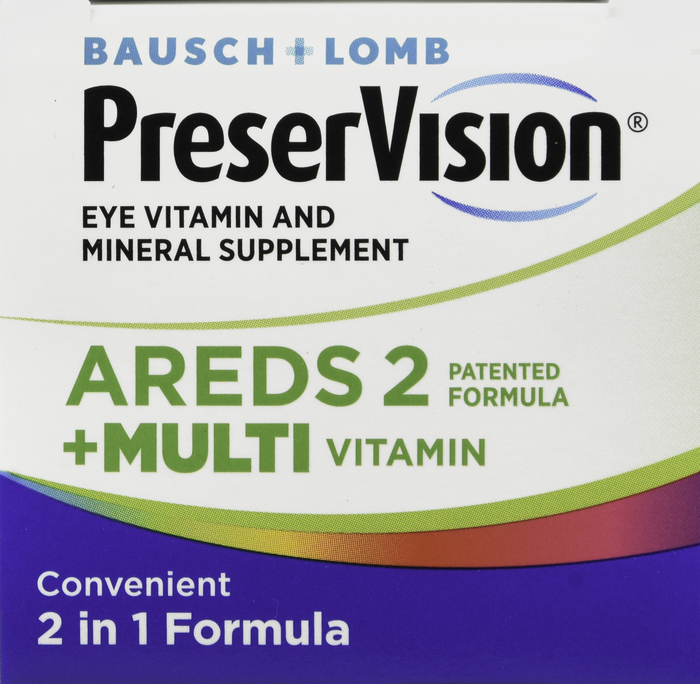 Bausch + Lomb AREDS 2 + Multivitamin Softgels 80ct