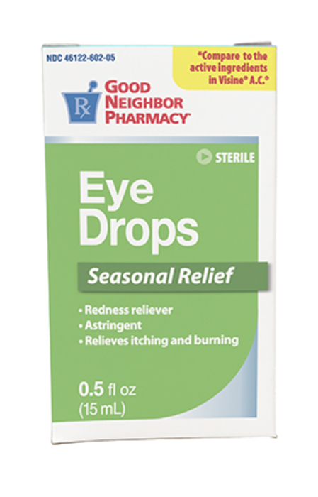 Good Neighbor Pharmacy Allergy Relief Eye Drops 0.5oz