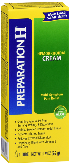 Preparation H Multi-Symptom Relief Hemorrhoidal Cream with Aloe 0.9oz