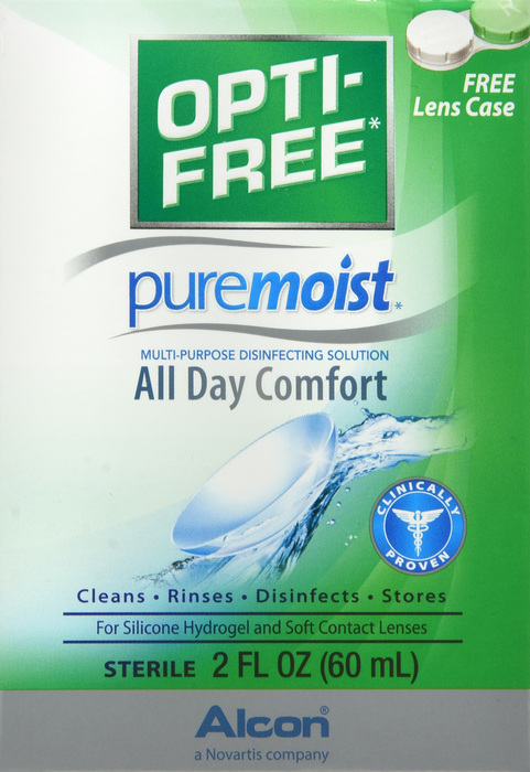 OPTI-FREE PUREMOIST W/ LENS CASE 2OZ