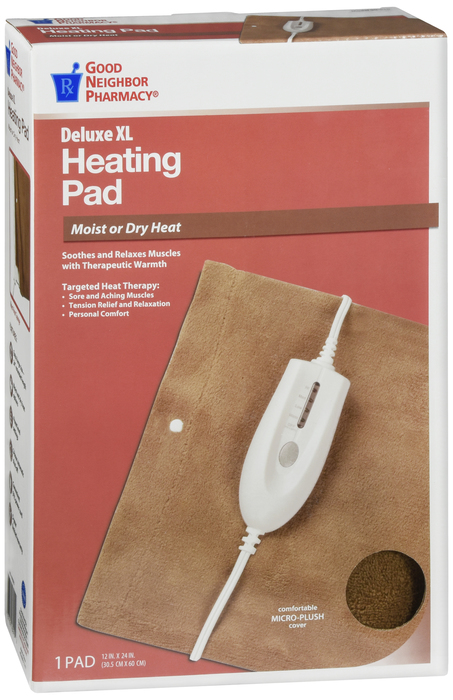 Good Neighbor Pharmacy Deluxe Heating Pad XL Moist or Dry