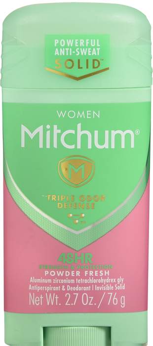 Mitchum Women Triple Odor Defense Powder Fresh Deodorant 2.7oz