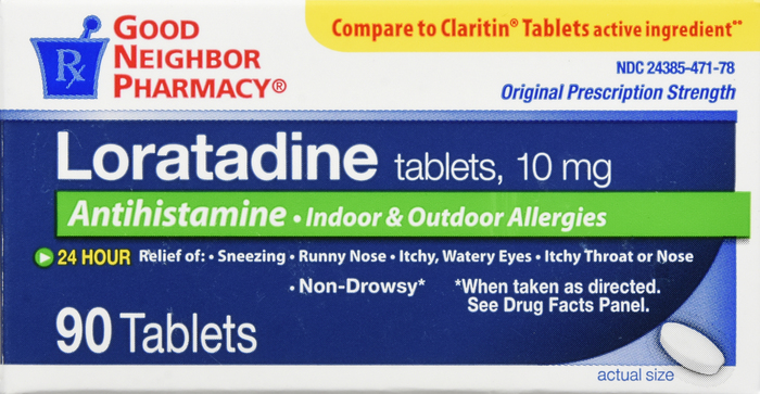 Good Neighbor Pharmacy Allergy 24 Hour 10mg Tablets 90ct