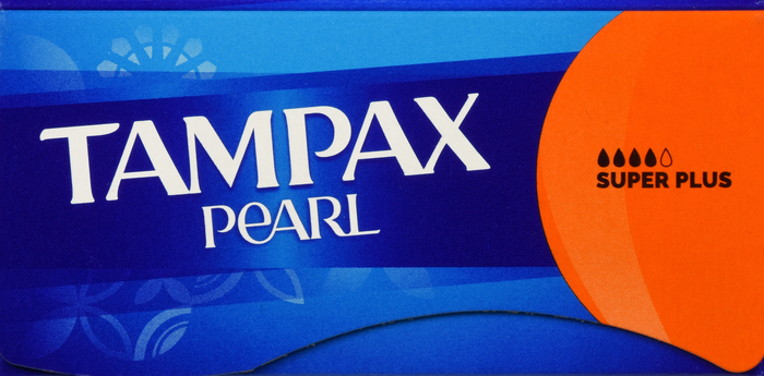 Tampax Pearl Super Plus Unscented Tampons 18ct