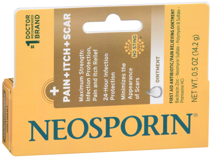 NEOSPORIN +PAIN ITCH SCAR OINTMENT .5OZ