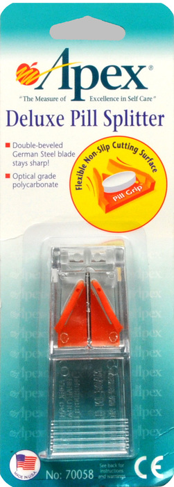 Pill Splitter Deluxe 70058PKG Apex