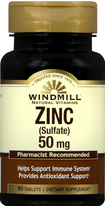 ZINC 50MG TAB 90CT WINDMILL