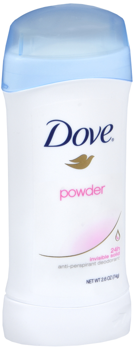 Dove Powder Invisible Solid Antiperspirant Deodorant 2.6oz