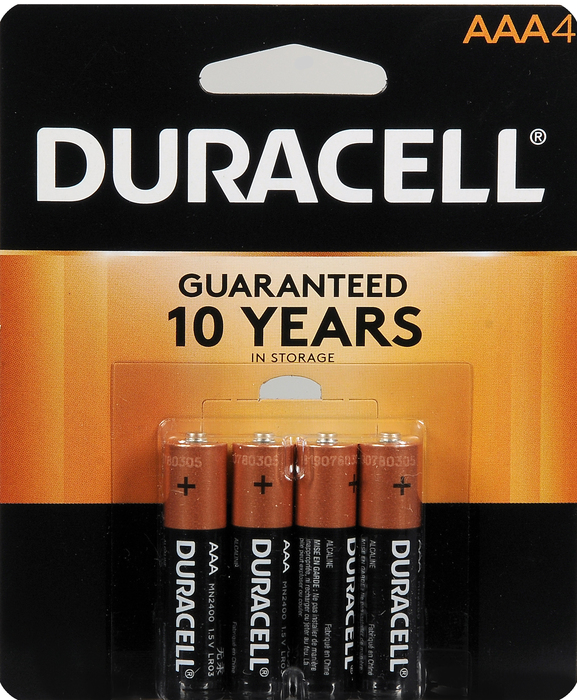 DURACELL COPPERTOP AAA 4CT