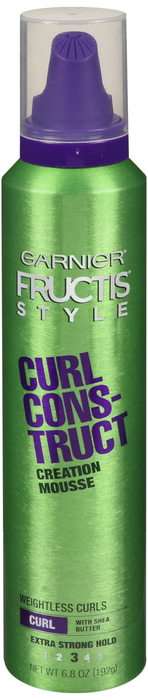 FRUCTIS MOUSSE CURL CONSTRUCT 6.8OZ