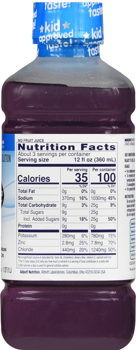 PEDIALYTE RTF GRAPE LIQUID 1L