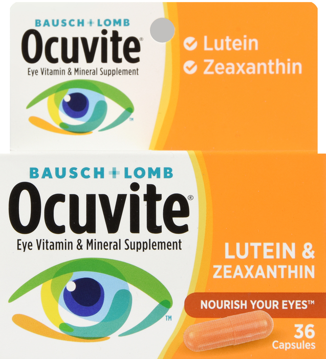 Ocuvite Multivitamin with Lutein Capsule 36ct