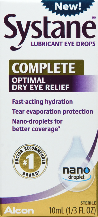 Systane Complete Lubricant Eye Drops 10ml