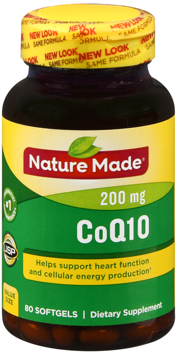 Nature Made COQ10 200MG SOFTGEL 80ct