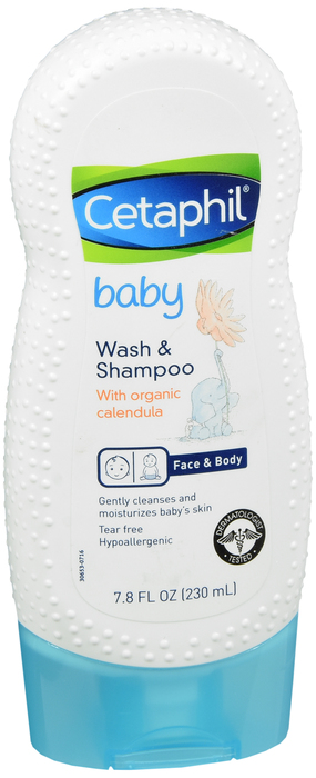 Cetaphil Baby Gentle Wash & Shampoo 7.8oz