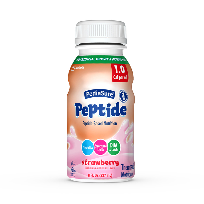 PEDIASURE PEPTIDE STRAW LIQ INST 24X8OZ