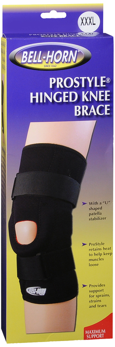 KNEE BRACE PROSTYLE HINGED XXXL BELLHORN