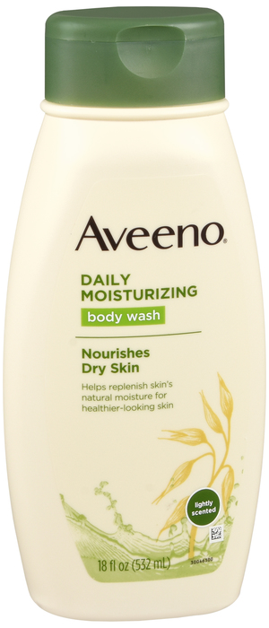 AVEENO DAILY MOISTURIZING BODY WASH 18OZ