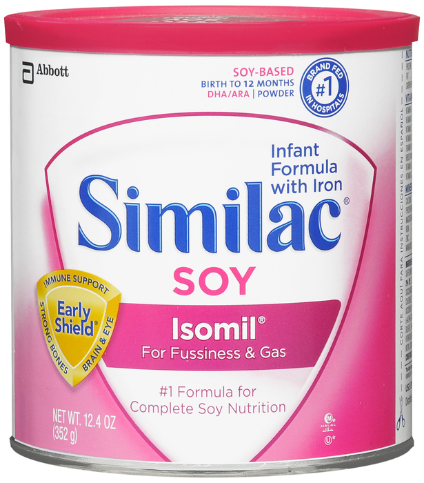 SIMILAC SOY ISOMIL POWDER CAN 12.9OZ