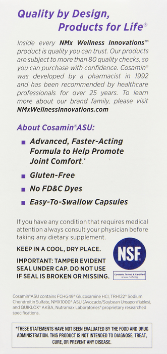 Cosamin ASU for Joint Health Advanced Capsules 90ct