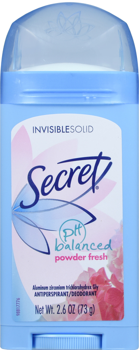 Secret Invisible Solid Powder Fresh Deodorant 2.6oz