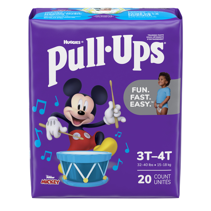 HUGGIES PULL-UPS BOY 3T-4T U/G 4X20CT