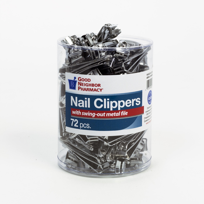 Good Neighbor Pharmacy Nail Clippers Tub 72ct