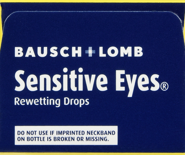 Bausch & Lomb Sensitive Eyes Rewetting Drops 1oz